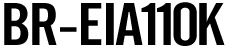 BR-EIA110K