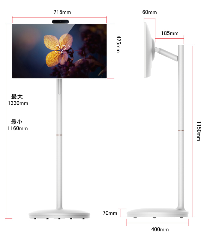 Smart Mobile Screen　スマートモバイルスクリーン スペック