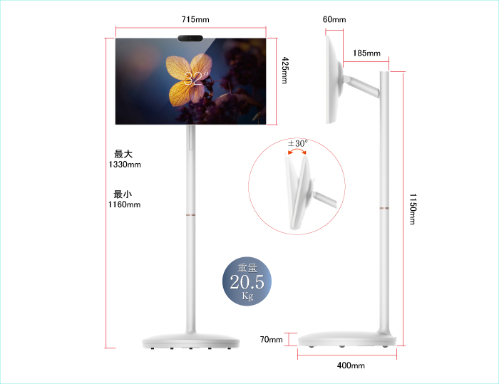 Smart Mobile Screen　スマートモバイルスクリーン スペック