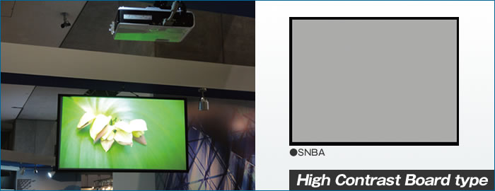 ハイコントラストクリアブラックボードタイプ（ハイゲイン） SNBA-NXG 